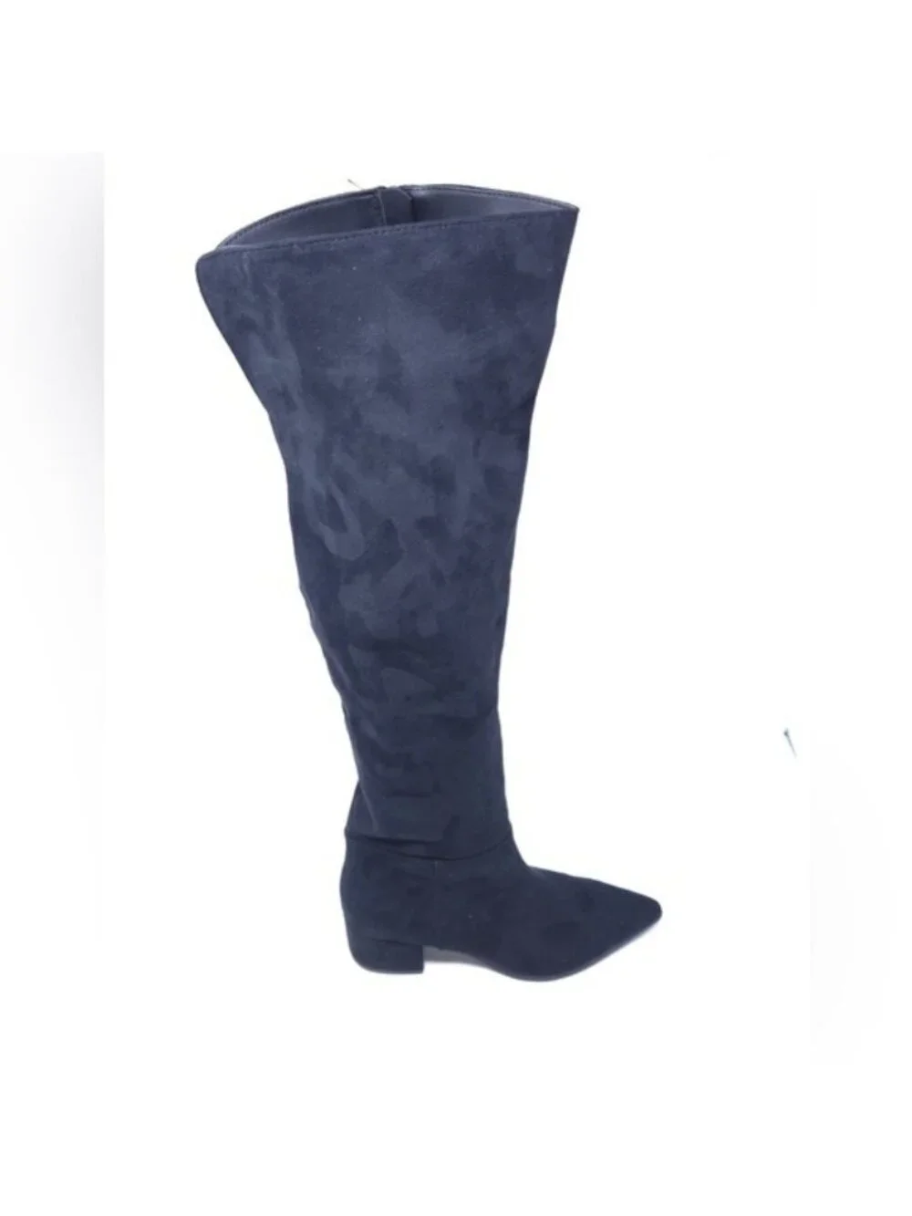 On 34th Gabriella Boots Black Faux Suede Knee High